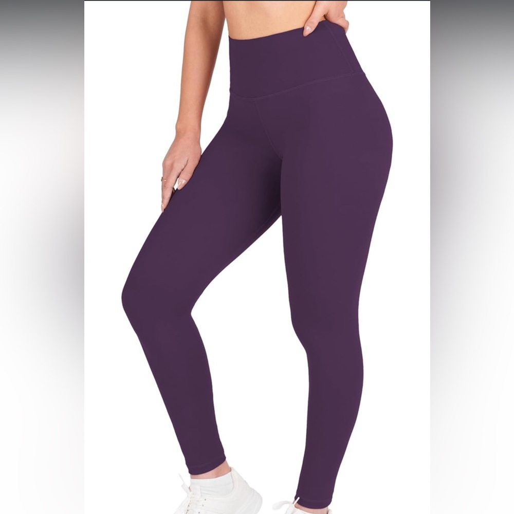 Women's High-Waisted Purple Leggings